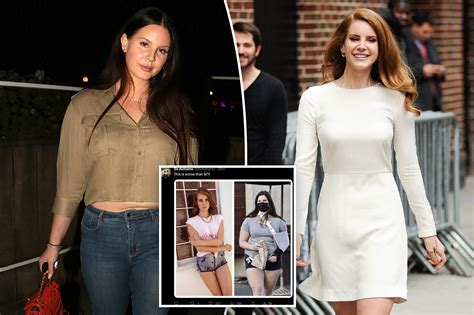 lana skinny|lana del rey weight.